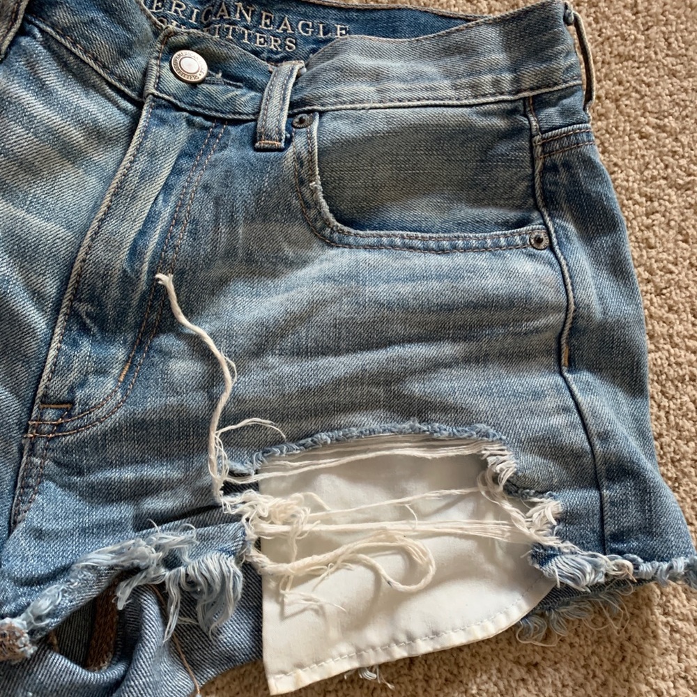American Eagle Vintage High Rise Festival Shorts